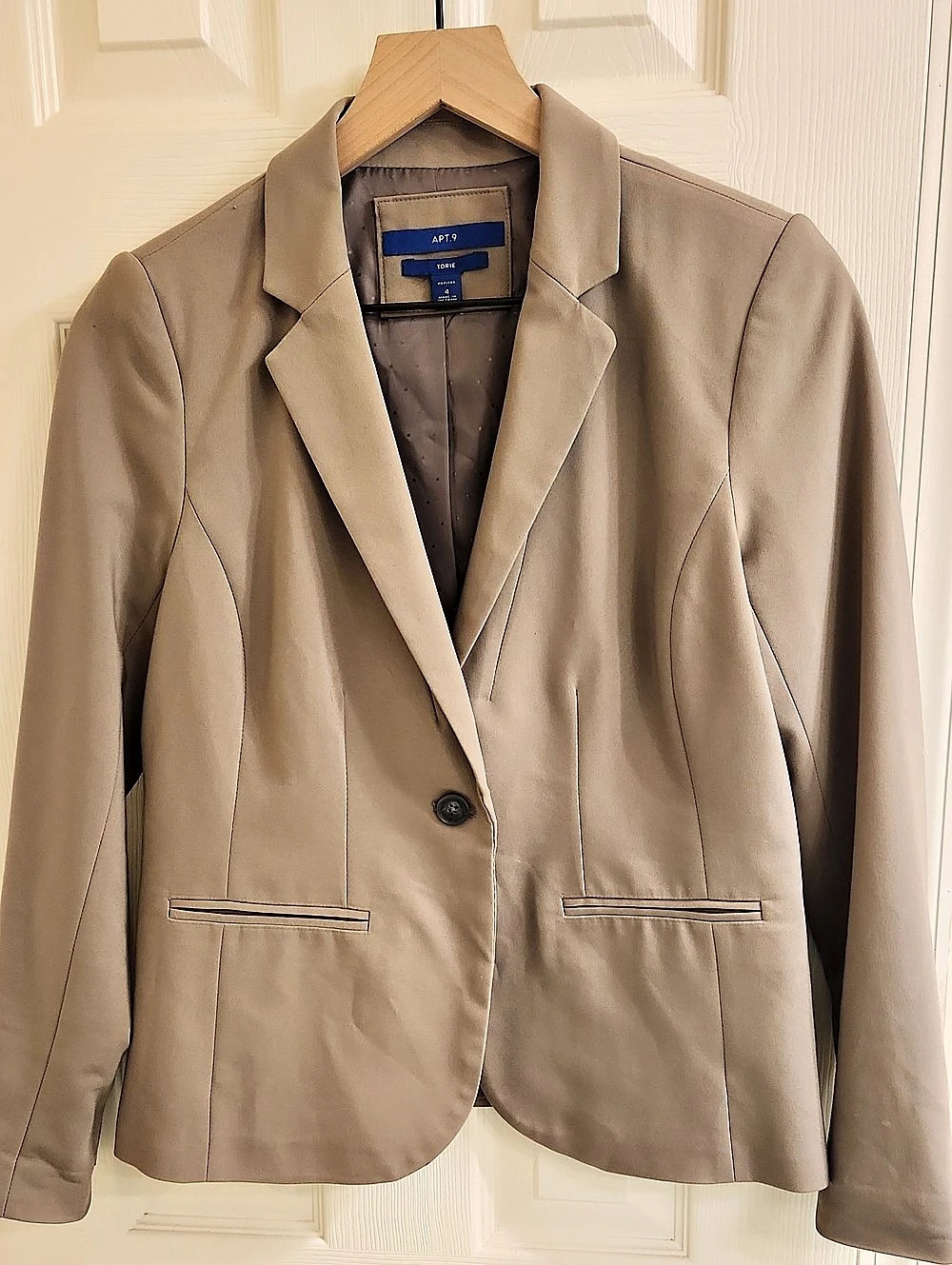 APT 9 Torie Blazer Women'Small Brown Size Small